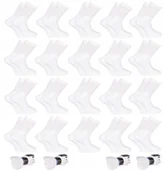 Skarpetki męskie - Skarpetki Frotte 20 PAR Bawełniane Grube Ciepłe Białe Moraj 39-42 - miniaturka - grafika 1