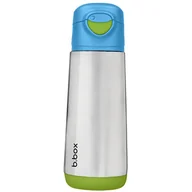 Bidony dla dzieci - Butelka termiczna z ustnikiem sportowym 500 ml, Ocean Breeze, b.box - miniaturka - grafika 1