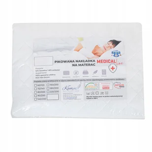 Gruby ochraniacz na materac 140x200 wodoodporny - Pokrowce na materace - miniaturka - grafika 1