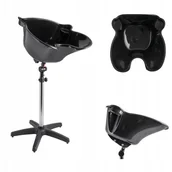 Myjki fryzjerskie - Duża Myjka Myjnia Fryzjerska Przenośna Na Statywie - miniaturka - grafika 1