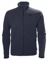 Koszulki sportowe męskie - Męski polar rozpinany bez kaptura Helly Hansen Daybreaker Fleece Jacket - czarny - HELLY HANSEN - miniaturka - grafika 1