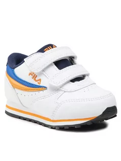 Buty dla chłopców - Fila Sneakersy Orbit Velcro Infants 1011080.13064 Biały - grafika 1