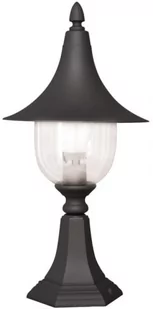 Kaja Oświetlenie Lampa zewnętrzna stojąca niska BOSTON 1pł. K-8133 CZARNY K-8133 CZARNY - Lampy ogrodowe - miniaturka - grafika 1