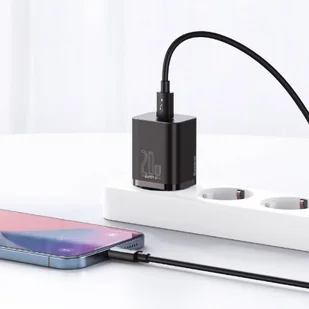 Baseus Super Si 1C szybka ładowarka USB Typ C 20 W Power Delivery czarny (CCSUP-B01) - Ładowarki do telefonów - miniaturka - grafika 11