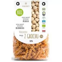 Fabijańscy Makaron (z grochu) pełnoziarnisty świderek FUSILLI BIO 250g 000-71C2-388D6 - Makaron - miniaturka - grafika 1