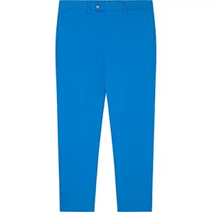 Hackett London Męskie spodnie chinosy Super LW, niebieski (Dusty Blue), 37W/30L, niebieski (Dusty Blue), 37W / 30L - Spodenki męskie - miniaturka - grafika 1
