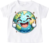 Koszulki dla dziewczynek - koszulka NA DZIEŃ ZIEMI DLA DZIECKA DZIEŃ ZIEMIA12 - miniaturka - grafika 1