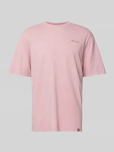 T-shirt z wyhaftowanym logo model ‘PLENTYWOOD’ - Koszulki męskie - miniaturka - grafika 1