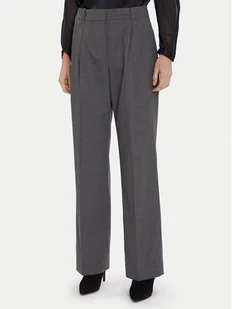 Tommy Hilfiger Spodnie materiałowe WW0WW48358 Szary Relaxed Fit - Spodnie sportowe damskie - miniaturka - grafika 1