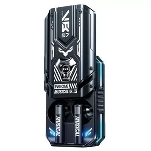 WEKOME VB07 Mecha Series TWS Czarny - Słuchawki - miniaturka - grafika 1