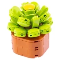 Klocki - Klocki Mini Kwiaty Aeonium 136el - miniaturka - grafika 1