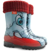 Buty dla dziewczynek - Kalosze dziecięce TWISTER LUX PRINT HD (28-35) - miniaturka - grafika 1