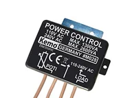Akcesoria i części do kuchenek i piekarników - Kemo M028 regulator mocy 110 – 240 V/AC 2600 VA Do regulacji obciążenia omowego i indukcyjnego np. silników, ogrzewaczy, gdy można je regulować w nacinaniu fazy. Maks. 12 A - miniaturka - grafika 1