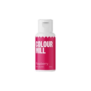 Barwnik olejowy Colour Mill 20 ml Raspberry - CZERWONY MALINOWY - Dodatki do ciast w proszku - miniaturka - grafika 1
