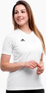 Koszulki i topy damskie - Adidas Koszulka damska adidas Entrada 22 Jersey biała HC5074 2XL - miniaturka - grafika 1