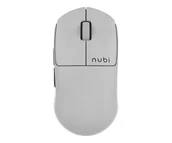 Myszki - Nubi NM1 SE White NM1-SE-WL-WH - miniaturka - grafika 1