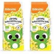 Chrupki - Biominki Chrupki kukurydziane kulki bezglutenowe Zestaw 2 x 60 g Bio - miniaturka - grafika 1