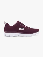 Półbuty damskie - Skechers Buty wsuwane - Damskie - Kolor: Burgundy - Rozmiar: 37 - miniaturka - grafika 1