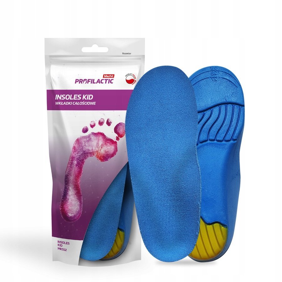 Wkładki do butów Wkładki ortopedyczne dla dzieci Mazbit Insoles KID 27-29
