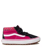 Buty dla dziewczynek - Vans Trzewiki Uy Sk8-Mid Reissue V Mte-1 VN0A5KROB9P1 Czarny - miniaturka - grafika 1