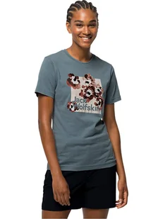 Jack Wolfskin Koszulka "Florell" w kolorze niebieskim - Koszulki i topy damskie - miniaturka - grafika 1