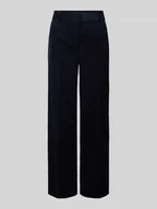 Spodnie damskie - Spodnie w stylu Marleny Dietrich z mieszanki bawełny - miniaturka - grafika 1