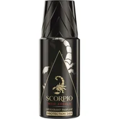 Dezodoranty i antyperspiranty męskie - Scorpio, Noir Absolu, Dezodorant dla mężczyzn, 150 ml - miniaturka - grafika 1