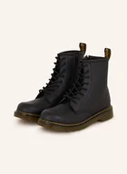 Botki damskie - Dr. Martens Botki Sznurowane 1460 Softy T schwarz - miniaturka - grafika 1
