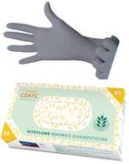 Rękawiczki jednorazowe - Doman Coats, XS Rękawiczki Nitrylowe, 100szt - miniaturka - grafika 1