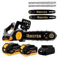 Piły elektryczne - BESTEN BE-2893 Piła łańcuchowa akumulatorowa 12" - miniaturka - grafika 1