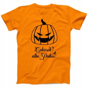 KOSZULKA DZIECIĘCA Cukierek Albo Psikus Halloween - Koszulki męskie - miniaturka - grafika 1