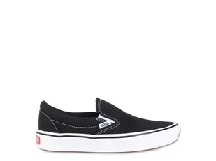Buty Tenisówki Vans Slip-On BLACK/TRUE WHITE VN0A3WMDVNE1 36.5 - Półbuty damskie - miniaturka - grafika 1