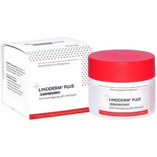 Linoderm Linoderm Plus z pantenolem 50g - Pozostałe kosmetyki - miniaturka - grafika 1