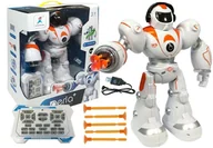 Zabawy w naśladowanie dorosłych - Robot Zdalnie sterowany pomarańczowy - miniaturka - grafika 1