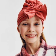 Czapki dla dzieci - Reserved - Czapka z marszczeniem - Bordowy - miniaturka - grafika 1