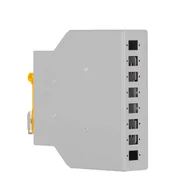 Pozostałe akcesoria sieciowe - Przełącznica światłowodowa ODF na szynę DIN 8xSC simplex - miniaturka - grafika 1