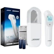 Termometry - Novama NC PRO, termometr bezdotykowy na podczerwień z czujnikiem odległości, w kapsule ochronnej - miniaturka - grafika 1