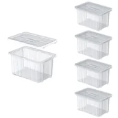 Inne mocowania - 5x Pojemnik, organizer do przechowywania NCC12 z pokrywą - miniaturka - grafika 1