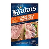 Kiełbasa i wędliny - Krakus Szynka biała od szwagra wieprzowa 90 g - miniaturka - grafika 1