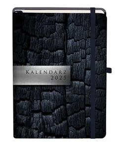 Antra kalendarze, kalendarz 2025 black a5 sliver dns - Kalendarze - miniaturka - grafika 1