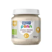 Dania dla dzieci - SALVEST PÕNN BIO Puree z kurczaka, 120g - miniaturka - grafika 1