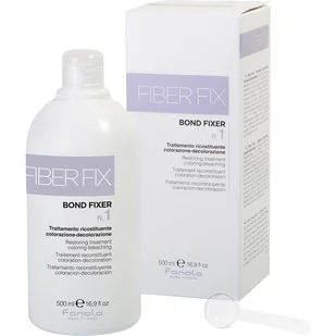 Fanola Fanola Fiber Fix N.1 Bond Fixer 500 ml - Kosmetyki do stylizacji włosów - miniaturka - grafika 2