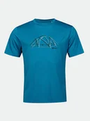 Koszulki sportowe męskie - Halti Koszulka trekkingowa "Kalteva" w kolorze niebieskim - miniaturka - grafika 1
