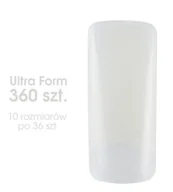 Sztuczne paznokcie i akcesoria - Tipsy ultra form 360 szt U676 - miniaturka - grafika 1