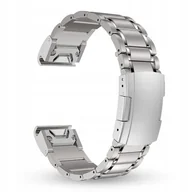 Akcesoria do smartwatchy - TYTANOWA BRANSOLETA DO GARMIN FENIX 5 6 7 8 E PRO SOLAR INSTINCT QUCIKFIT - miniaturka - grafika 1