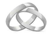 Pierścionki - Obrączki srebrne 925 szer.2mm bezszwowe ŚLUB - miniaturka - grafika 1