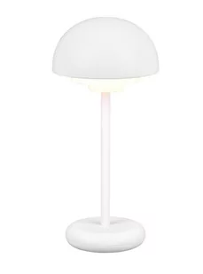 Trio Leuchten Biała lampa stołowa z akumulatorem LED i 3-stopniowym dotykowym ściemniaczem – Maureen - Lampy stojące - miniaturka - grafika 1