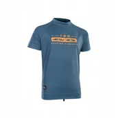 Pianki do pływania - Koszulka surfingowa UV dla dzieci ION Capture SS petrol - miniaturka - grafika 1