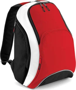 BagBase BG571 Teamwear Plecak / Plecak 32 x 45 x 23 cm - Kolor: Klasyczny czerwony/czarny/biały - Rozmiar: 32 x 45 x 23 cm - Plecaki - miniaturka - grafika 1