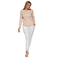 Piżamy damskie - Piżama damska długa 723 cornette-s - miniaturka - grafika 1